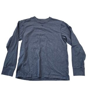 Timberland Men's Blue Long Sleeve Crewneck T-Shirt Size XL Regular Fit